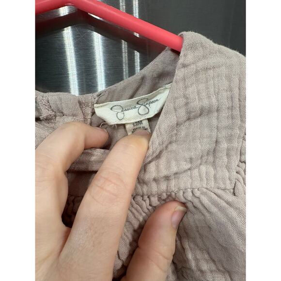 5/$15 Beige Blouse - Jessica Simpson - 12mo - Picture 3 of 3